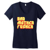 bad mother fucker Women's V-Neck T-Shirt