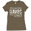 unheil havoc since 1957 Ladies Fitted T-Shirt