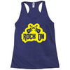 rock on Racerback Tank