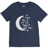 i love you to the moon and back babygrow V-Neck Tee