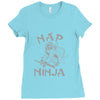 nap ninja Ladies Fitted T-Shirt