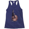 penny farthing Racerback Tank