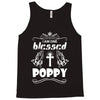 I Am One Blessed Poppy Tank Top