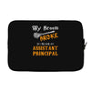assistant principal Laptop sleeve