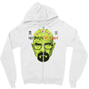 no brain no gain Zipper Hoodie