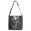 ride in 3d Adjustable Strap Totes