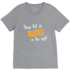 bump in the night V-Neck Tee