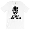 we are anonymous tshirt pipa sopa acta v for vendetta hacker's t shirt T-Shirt