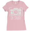 oh snap Ladies Fitted T-Shirt