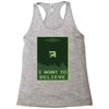 buried believer Racerback Tank