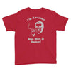 i'm awesome  funnycomic deal with it party retro cool Youth Tee