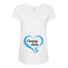 coming soon baby boy maternity design Maternity Scoop Neck T-shirt