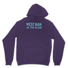 west ham in the blood retro style new Unisex Hoodie