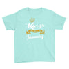 kings are born in january Youth Tee