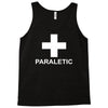 paraletic funny printed green top drinking booze party drunk Tank Top