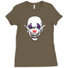 evil clown Ladies Fitted T-Shirt