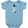 keep calm, we're all mad here Baby Onesie