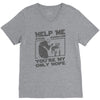 help me stack overflow youre myo nly hope V-Neck Tee