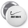 just did it Pin-back button
