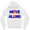 move along got nothing for you Zipper Hoodie