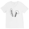 bunny ears V-Neck Tee