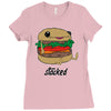 stacked Ladies Fitted T-Shirt