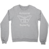 not so social butterfly Crewneck Sweatshirt