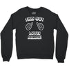 this guy loves miami Crewneck Sweatshirt