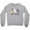 happy meowr Crewneck Sweatshirt