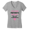 I'm Your Mother's Day Gift Dad Says You're Welcome Baby Girl Women's V-Neck T-Shirt