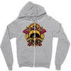 saucer crest Zipper Hoodie