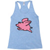 flying pig Racerback Tank