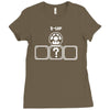 1 up mushroom nintendo mario snes gaming tee Ladies Fitted T-Shirt
