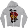 rum ham Zipper Hoodie