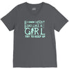 i ski like a girl V-Neck Tee