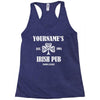 irish pub Racerback Tank