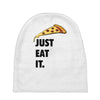 just eat it pizza lover Baby Beanies