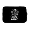 You Cant Scare Me I am Biker Daddy Laptop sleeve