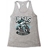 polar bear hunting Racerback Tank