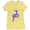 jake paul blue Ladies Fitted T-Shirt