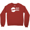 never poke a ninja Crewneck Sweatshirt