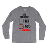 am i childish Long Sleeve Shirts