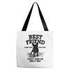 Best Friend Pug Tote Bags