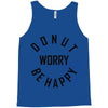 donut worry be happy Tank Top