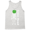 ciderhead cider drinking skeleton and apple Tank Top