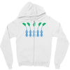blue pikmin Zipper Hoodie