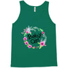 floral baby girl Tank Top