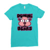 dummi bears Ladies Fitted T-Shirt