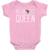 melanated queen Baby Bodysuit