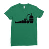 drink beer Ladies Fitted T-Shirt